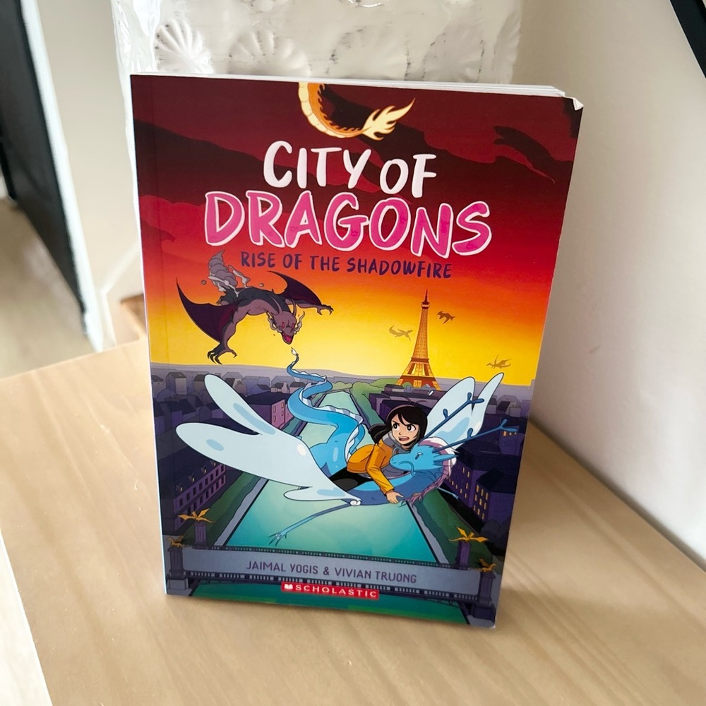 City of Dragons Rise of The Shadowfire Graphic Novel #2 By Jamal Yogis